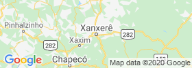 Xanxere map